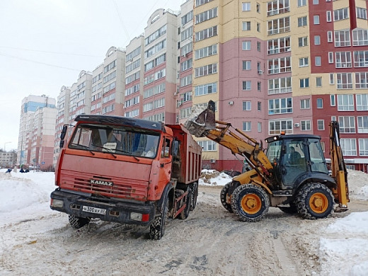Из Иванова вывезли небывалое количество снега